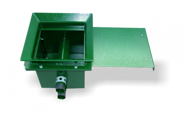 Collecting box (fixed silo) – for pneu system