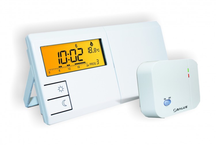 Bezdrátový týdenní programovatelný termostat SALUS 091FLRF